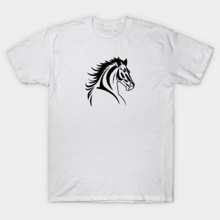 Gorgeous Horse silhouette T-Shirt